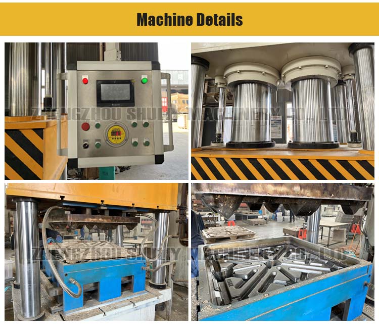 Sawdust Pallet Press Machine factory photo Sawdust Pallet Press Machine factory photo