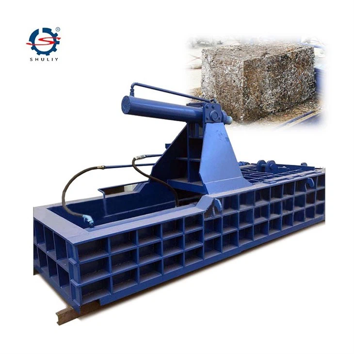 metal scrap baling machine5