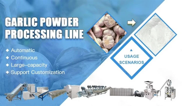Garlic powder production line2