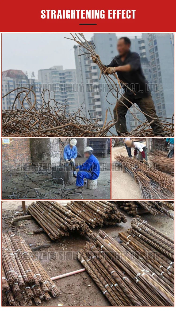 steel bar straightening machine steel bar straightening machine