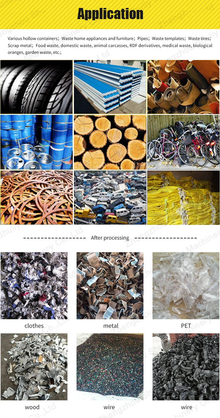 Twin Shaft Garbage Shredder Twin Shaft Garbage Shredder